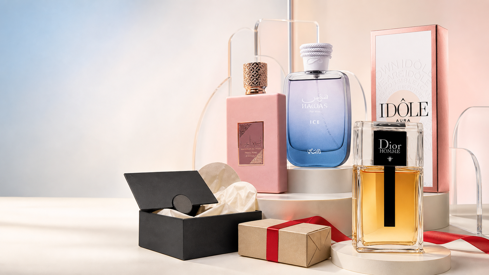 Offres AZ Perfumes avec parfums originaux et coffrets prêts à livrer